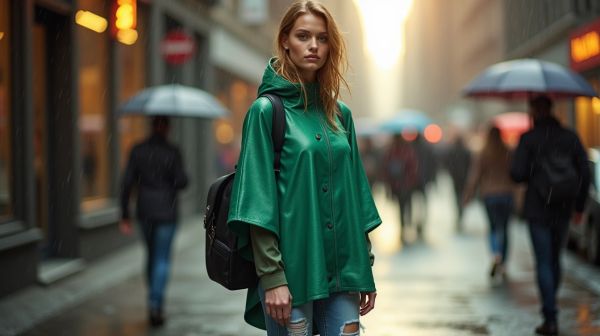 Stay dry and stylish with the best poncho options